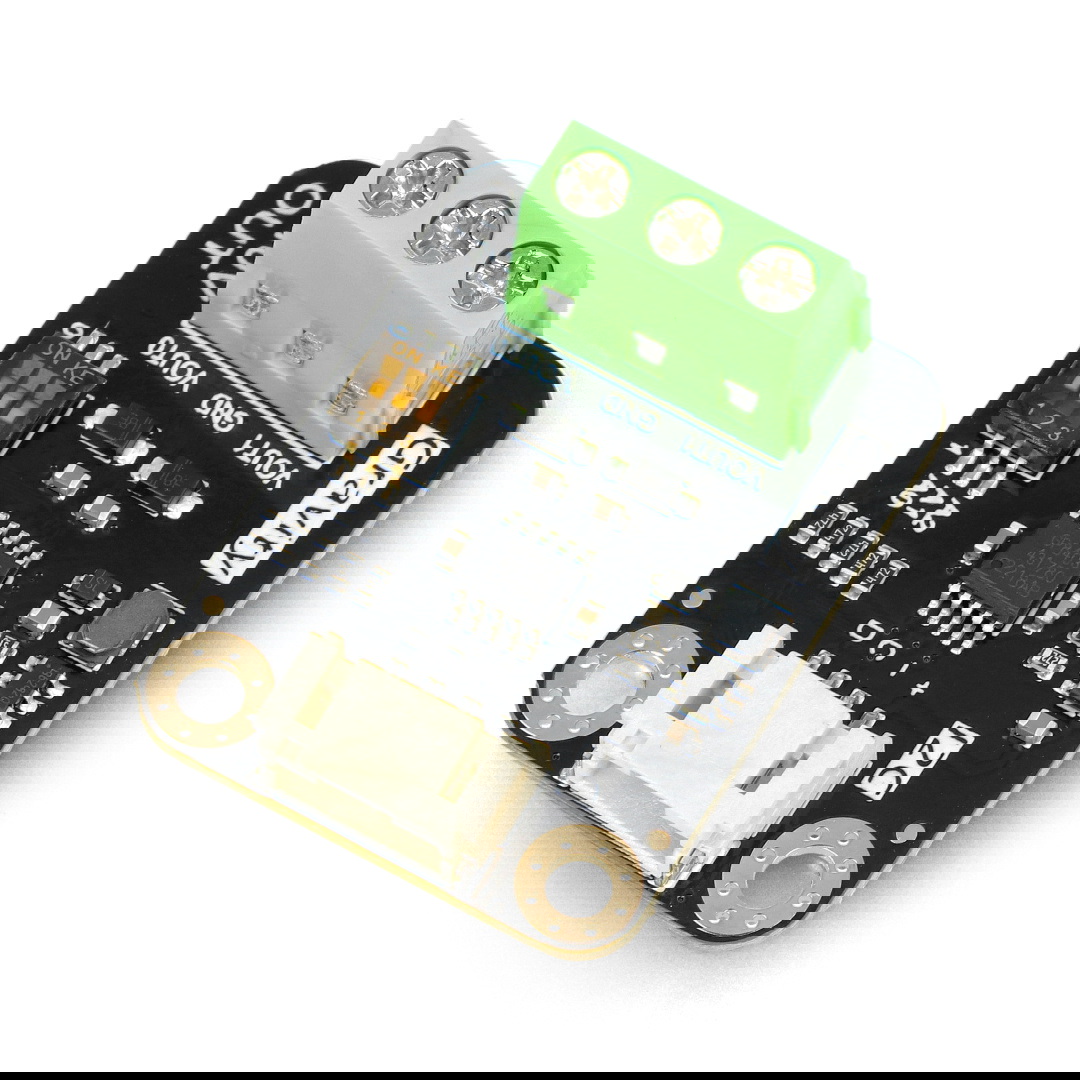 Gravity - przetwornik cyfrowo-analogowy DAC 2-kanałowy I2C - DFRobot DFR0971